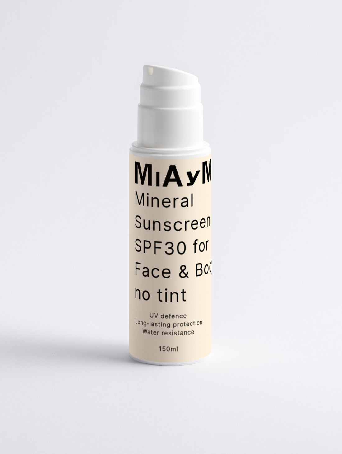 ++ SPF30 for Face &amp; Body, no tint (Mineral Sunscreen) - MiA y MiU
