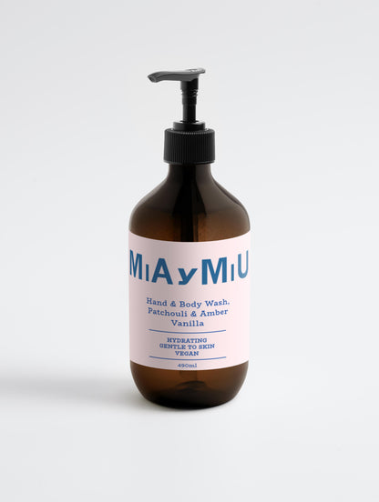 ++ Patchouli &amp; Amber Vanilla (hand &amp; body wash) - MiA y MiU