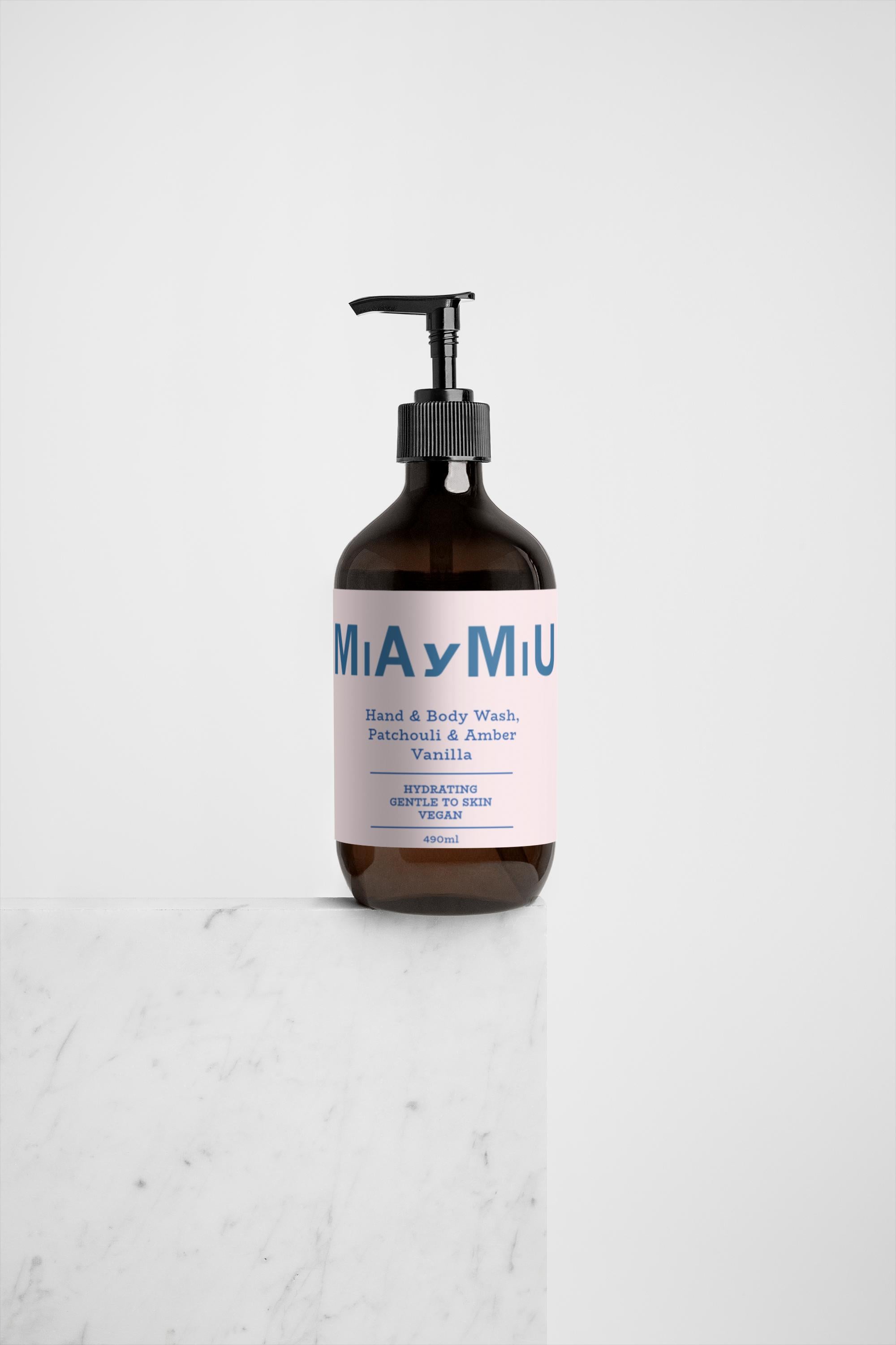 ++ Patchouli &amp; Amber Vanilla (hand &amp; body wash) - MiA y MiU